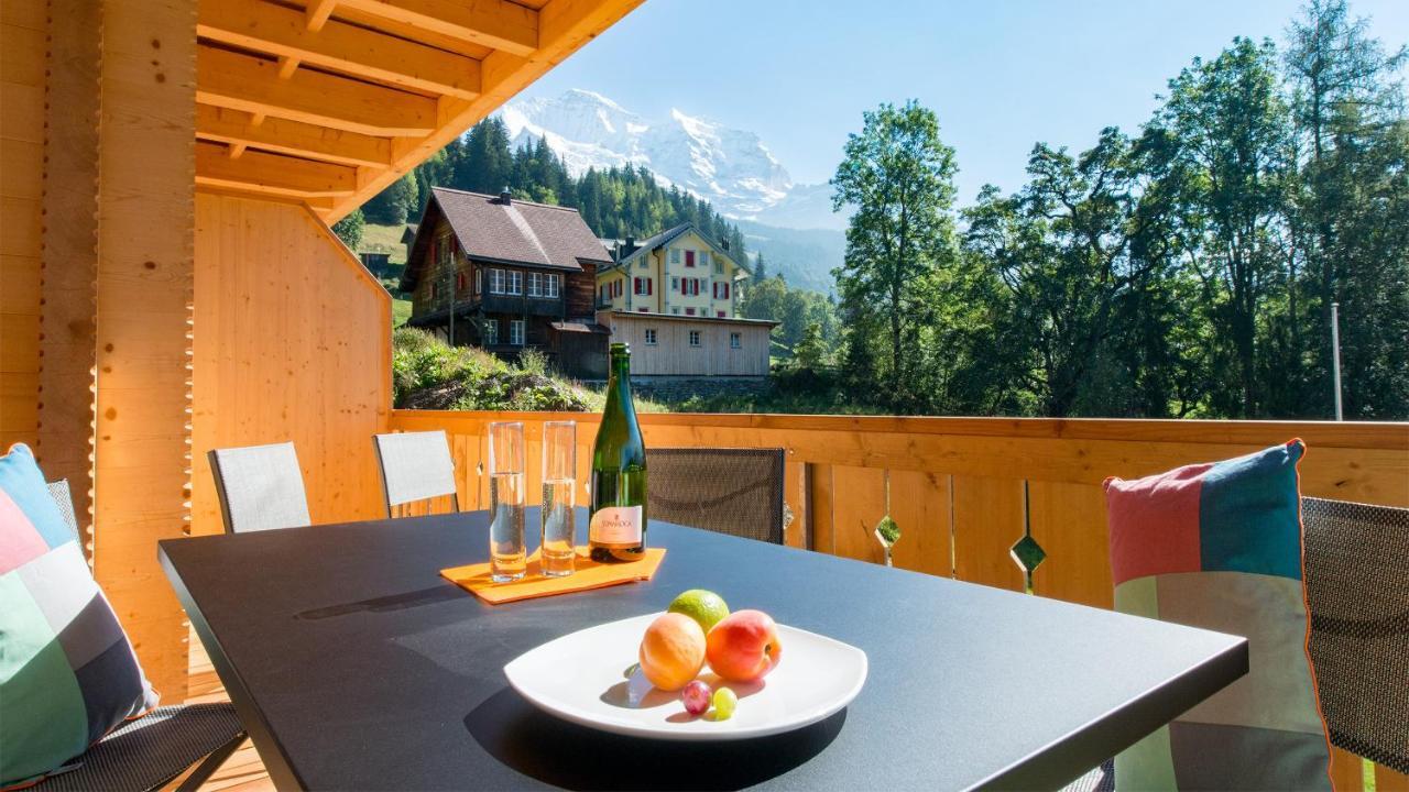Panoramapark Soleil Chalet A Wengen Bagian luar foto