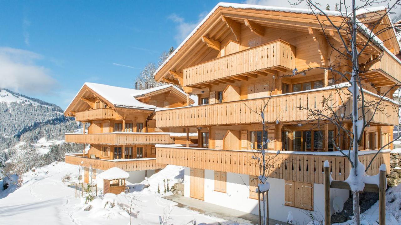 Panoramapark Soleil Chalet A Wengen Bagian luar foto