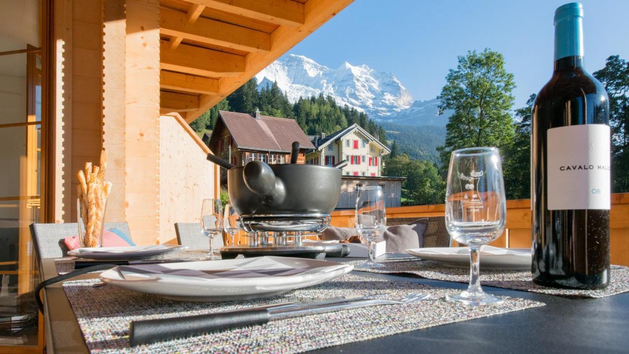 Panoramapark Soleil Chalet A Wengen Bagian luar foto