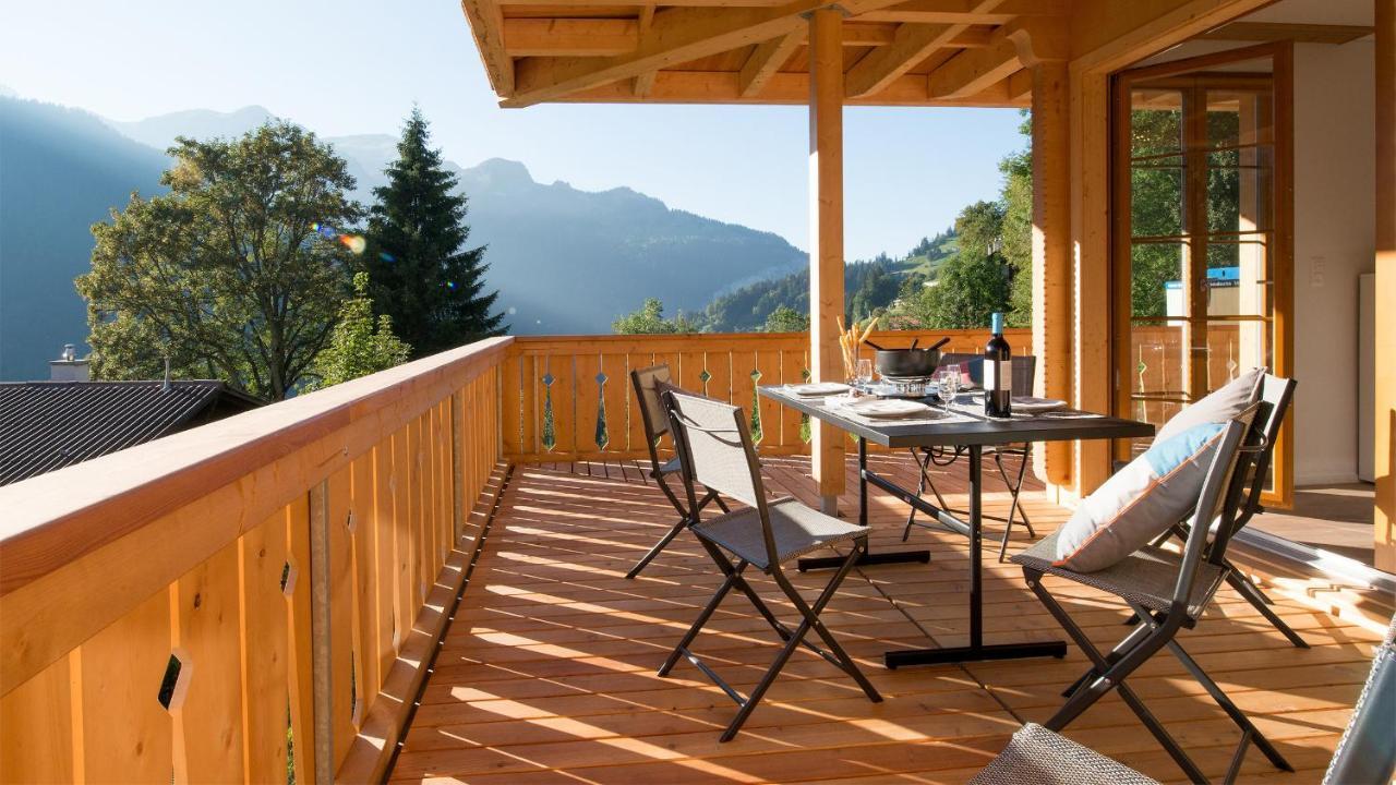 Panoramapark Soleil Chalet A Wengen Bagian luar foto